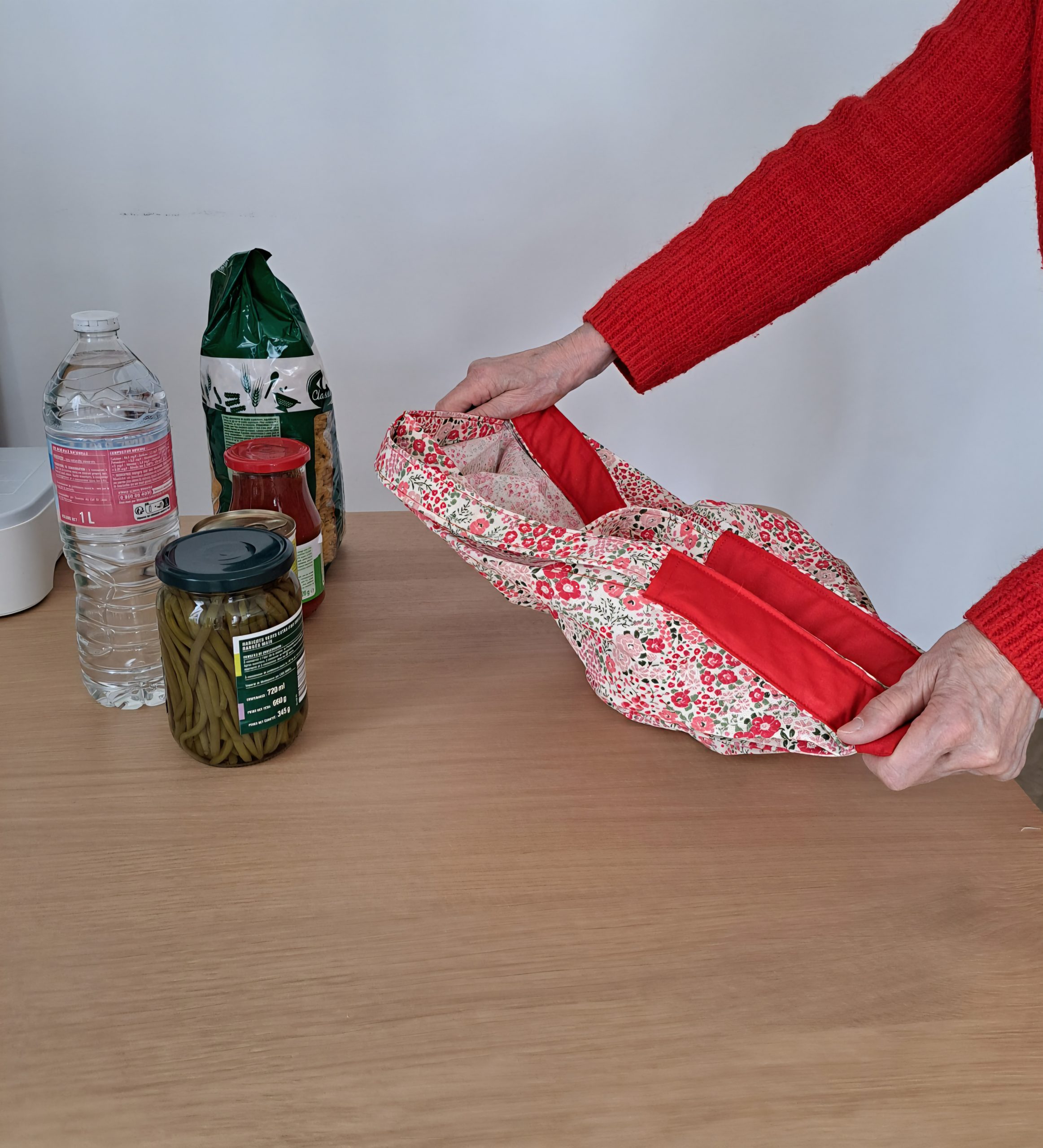 Sac Pli Vite Capucine – Cabas pliable en coton – Image 3